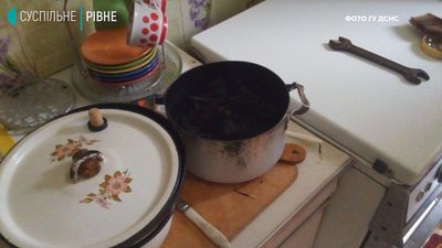 Рівнянин ледь не загинув через їжу на плиті