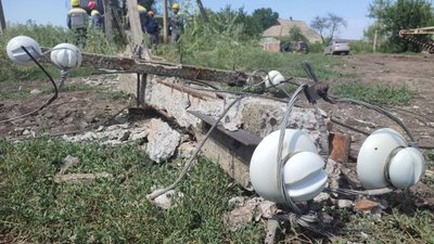 Село на Донеччині 25 діб без світла
