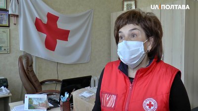 Голова обласної організації "Червоного хреста" Ірина Плюсніна
