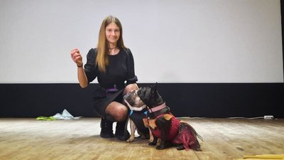У Херсоні показали дог-шоу та представили виставку дитячих малюнків про собак У Херсоні показали дог-шоу та представили виставку дитячих малюнків про собак
