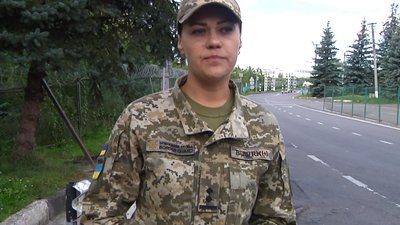 Речниця Волинського прикордонного загону Маргарита Вершиніна Речниця Волинського прикордонного загону Маргарита Вершиніна