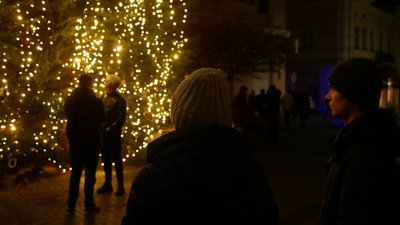 Як Чернівці прикрасили до Нового року Як Чернівці прикрасили до Нового року