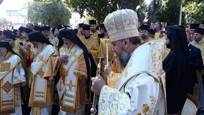 Варфоломій та Епіфаній провели спільну літургію у Києві Варфоломій та Епіфаній провели спільну літургію у Києві