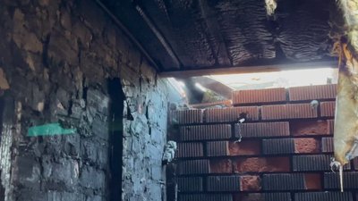 У Запоріжжі сталася пожежа: горіла лазня У Запоріжжі сталася пожежа: горіла лазня