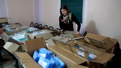 Тернопільська область отримала дезінфікуючі засоби на ЗНО Тернопільська область отримала дезінфікуючі засоби на ЗНО