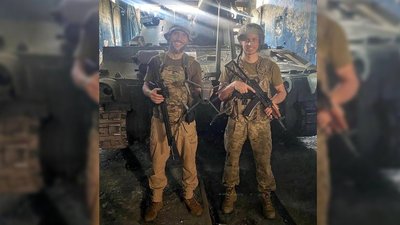 Військові з дроном "Ксінісом", на який задонатив школяр Військові з дроном "Ксінісом", на який задонатив школяр