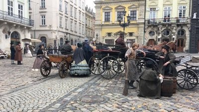 У Львові знімають історичний серіал "Кава з кардамоном"