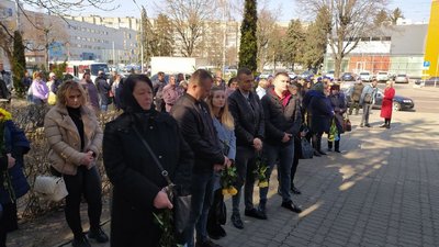 У Луцьку попрощалися із 27-річним загиблим військовим матросом