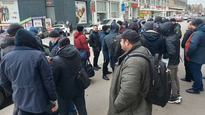 У Харкові протестували працівники метрополітену У Харкові протестували працівники метрополітену