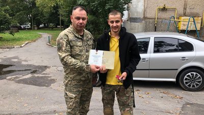 Нагородили військового з Вінниччини