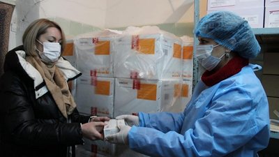 Щеплення від COVID-19: Вінниччина отримала 60 тисяч доз вакцини CoronaVac