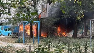 У Кременчуці російський БпЛА влучив у багатоповерхівку