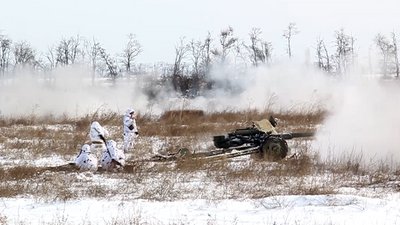 Одеські військові провели тактичні навчання на полігоні ООС