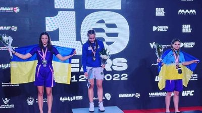 Спортсменка з Дніпропетровщини взяла "бронзу" на чемпіонаті світу зі змішаних єдиноборств