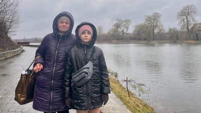 Катерина Ожоганич з донькою Надією Катерина Ожоганич з донькою Надією