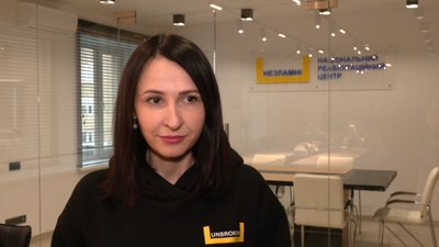 Керівниця проєкту "Незламні" Ірина Заславець Керівниця проєкту "Незламні" Ірина Заславець