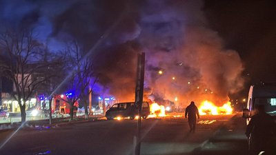 Наслідки обстрілу Запоріжжя