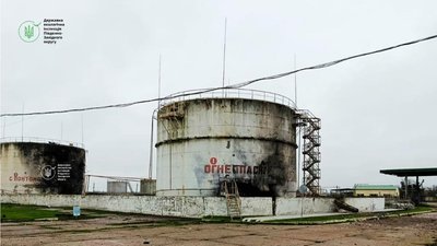 Обстріл нафтобази на Одещині, 1 грудня 2025 рік