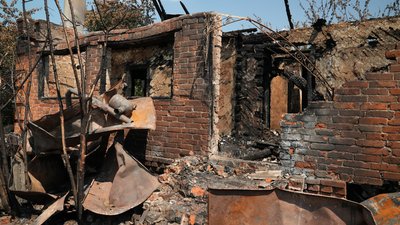 Наслідки влучання російського БпЛА у Садівській громаді, 3 липня 2026 року