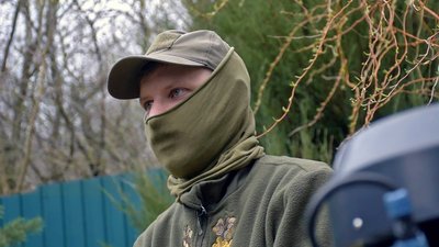оператор БпЛА, військовий на псевдо "Дрібний", 1-ша окрема важка механізована бригада
