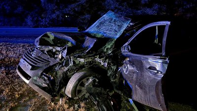 Посадовця поліції Донеччини затримали через ДТП в стані спʼяніння