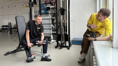 Фотосесія у центрі "Незламні" Фотосесія у центрі "Незламні"