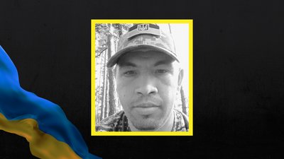 На Одещині поховали військового, який загинув під Бахмутом