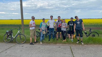 На Херсонщині відбувся велопробіг узбережжям Джарилгацької затоки На Херсонщині відбувся велопробіг узбережжям Джарилгацької затоки