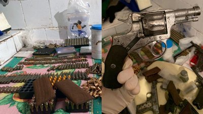 У жителя Слов’янська виявили пістолети, боєприпаси та наркотики