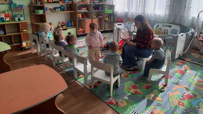 дитячий садок, діти