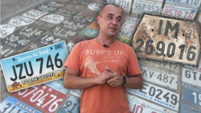 Від Камбоджі до Кюрасао. Понад 1000 автомобільних номерів з усього світу зібрав колекціонер з Прилук