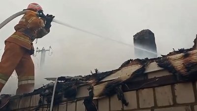 Внаслідок пожежі на Черкащині жінка отримала опіки