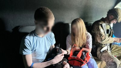 поліція, евакуація, діти, Дніпро