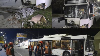 Водієві стало зле. У Кропивницькому сталась аварія за участю тролейбуса Водієві стало зле. У Кропивницькому сталась аварія за участю тролейбуса
