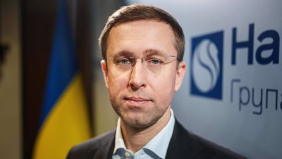 Очільник Нафтогазу Сергій Корецький у своєму офісі в Києві, 21 листопада 2025 року