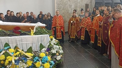 Прощання з бійцем Юрієм Зливком у Тернополі, "Домі печалі" Прощання з бійцем Юрієм Зливком у Тернополі, "Домі печалі"