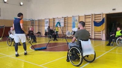 У Рівному відбулися змагання з бадмінтону серед військових та ветеранів У Рівному відбулися змагання з бадмінтону серед військових та ветеранів
