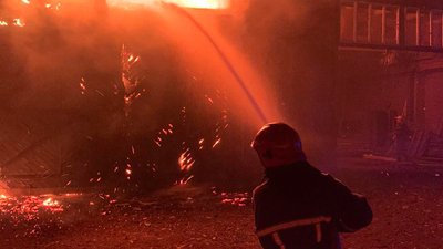 Пожежа у селі Романівка Пожежа у селі Романівка