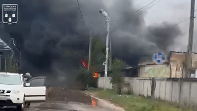 Наслідки атаки КАБів у Сумах 23 вересня
