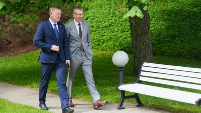 Міністр оборони Латвії Райвіс Мелніс 