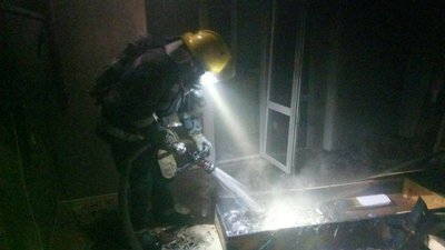 Пожежа у багатоповерхівці в новорічну ніч на Херсонщині Пожежа у багатоповерхівці в новорічну ніч на Херсонщині