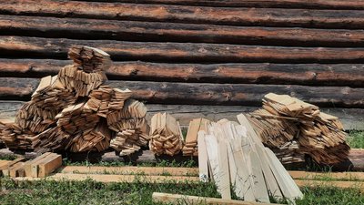 Реставрація лемківського храму в Шевченківському гаю Реставрація лемківського храму в Шевченківському гаю