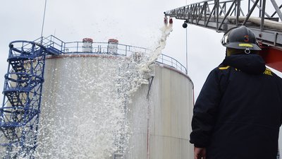 У Миколаєві відбулися тактико-спеціальні навчання рятувальників У Миколаєві відбулися тактико-спеціальні навчання рятувальників