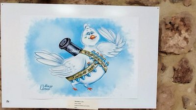 На виставці в Іспанії представили картини про війну в Україні На виставці в Іспанії представили картини про війну в Україні