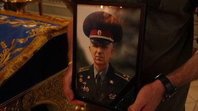 У Мукачеві попрощалися із загиблим на війні полковником Ігорем Олексюком