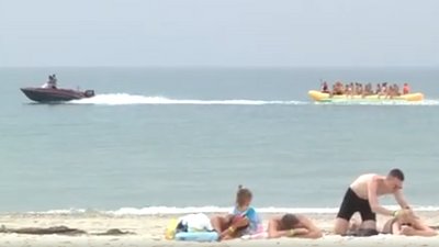 Курортний сезон. Як дотримуються пропиепідемічних заходів у Залізному Порту на Херсонщині