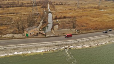 Місцева влада Одещини заговорила про можливий прорив Хаджибейської дамби Місцева влада Одещини заговорила про можливий прорив Хаджибейської дамби