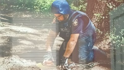 Олександр Дворецький розміновував Київщину Олександр Дворецький розміновував Київщину