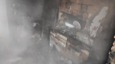 На Миколаївщині під час пожежі, у власному будинку, загинув чоловік На Миколаївщині під час пожежі, у власному будинку, загинув чоловік