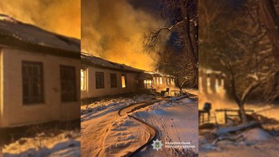 Пожежа центру соцадаптації на Чернігівщині: місце перебування трьох підопічних не відоме